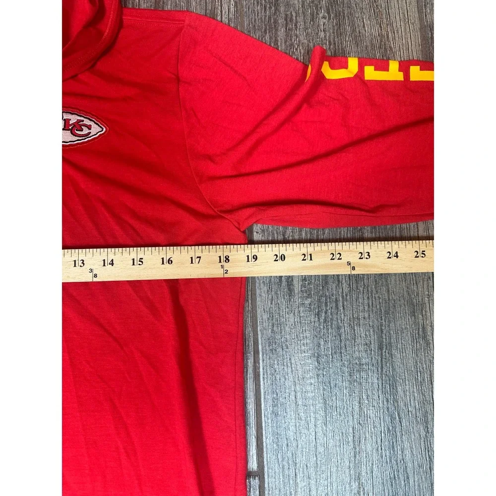 Nike Kansas City Chiefs NFL‎ Hoodie Long Sleeve Red Mens Small